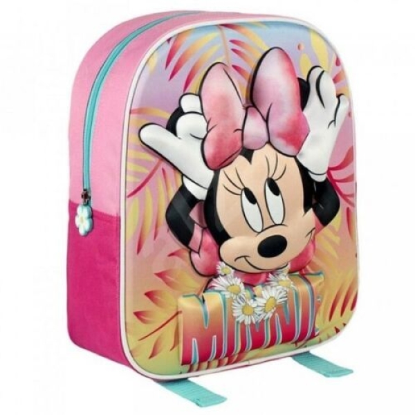 Kinder Rucksack Tasche in 3D Disney Minnie